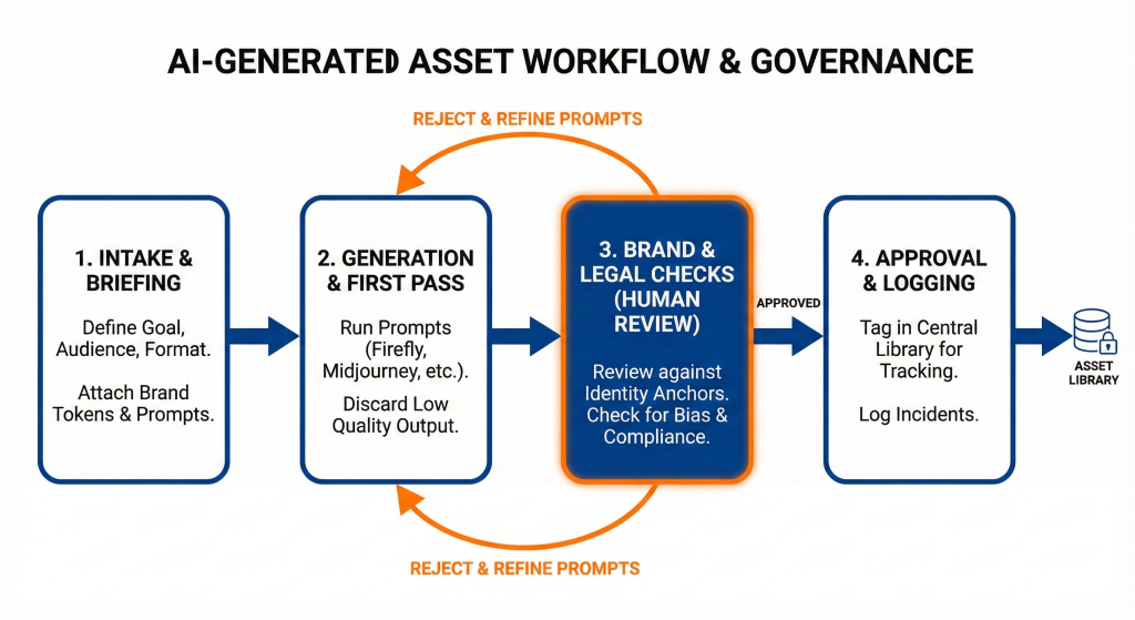 AI-Generated Asset Workflow & Governance