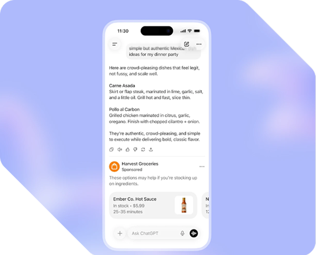 ChatGPT ads and conversation targeting
