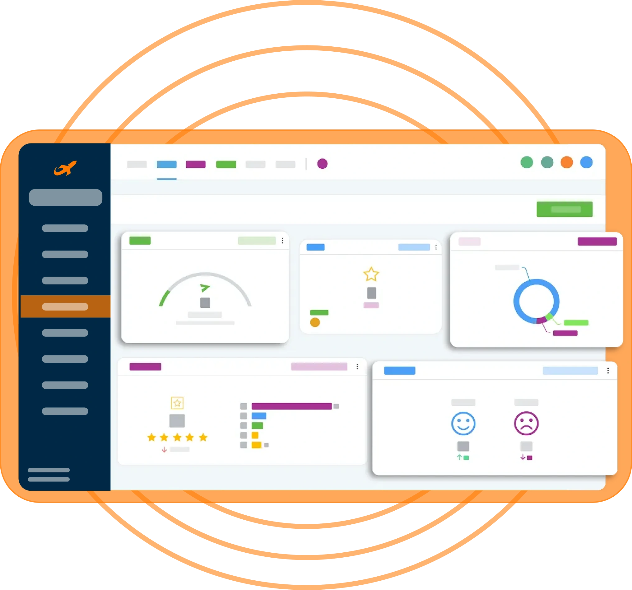 LCP - Dash Orange Simple