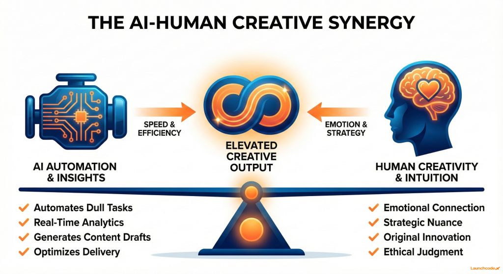 The AI-Human Creative Synergy