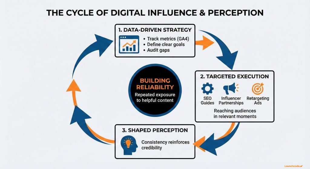 The Cycle of Digital Influence & Perception