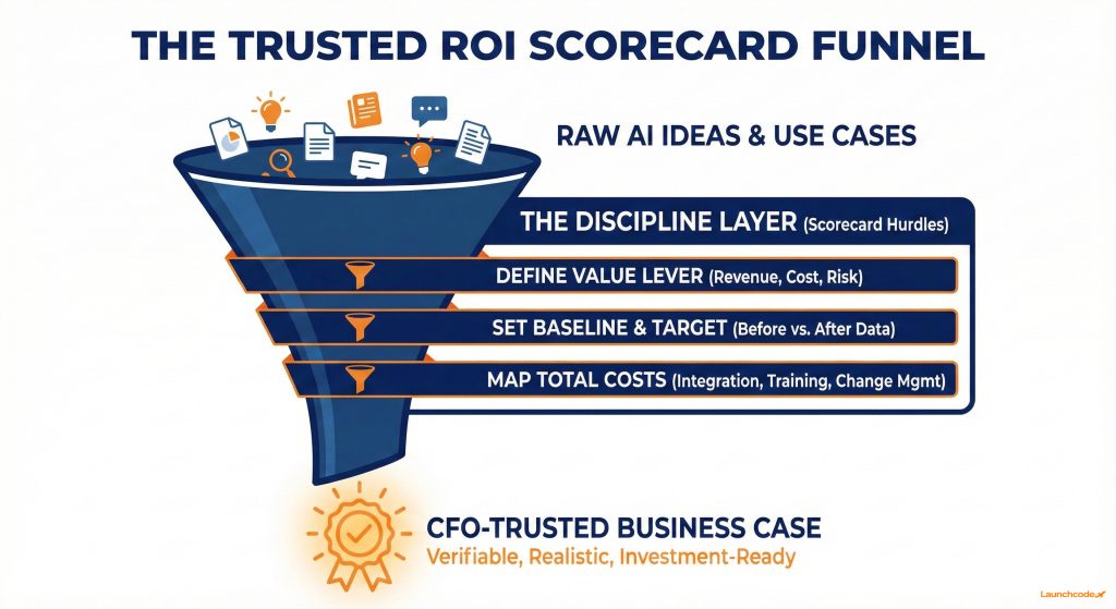The Trusted ROI Scorecard Funnel