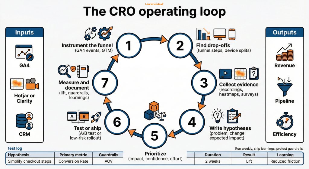the CRO operating loop