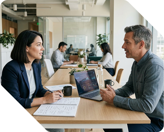 The difference between client partnership and client services