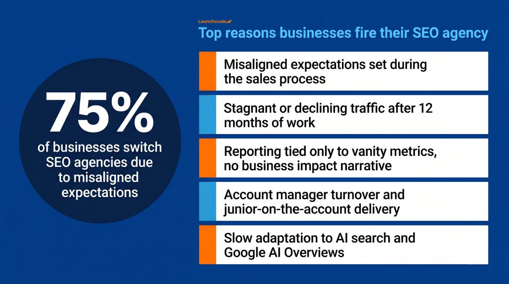 Why most SEO agency relationships fail before they start