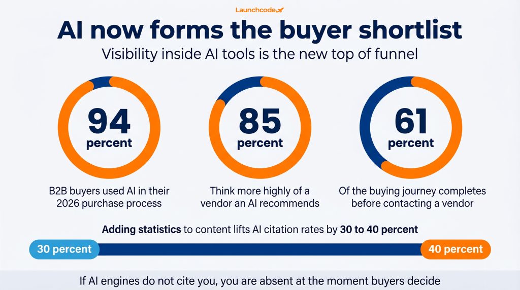 AI now forms the buyer shortlist