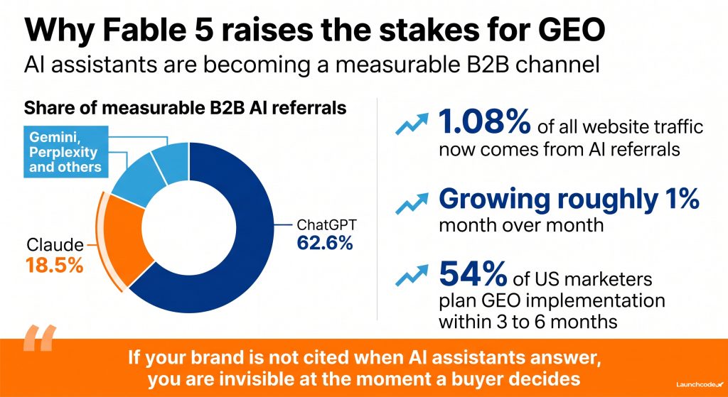 The AI search visibility opportunity