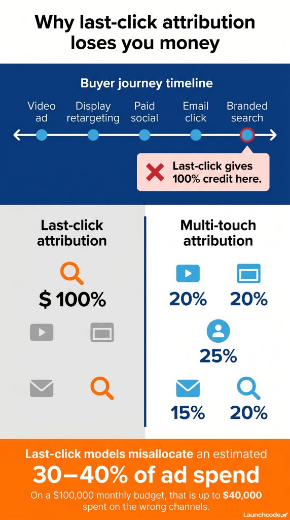 Why last-click attribution loses you money
