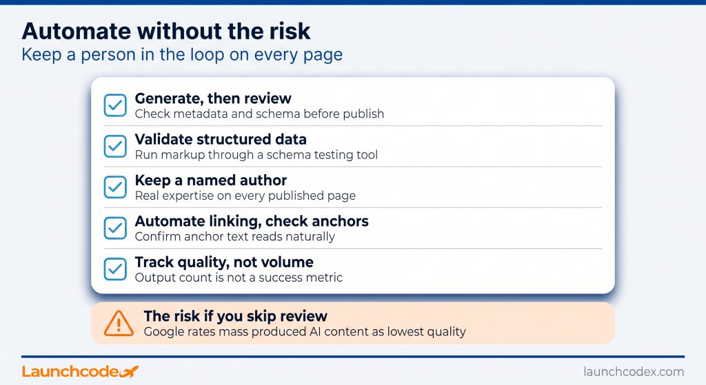 Top 10 SEO plugins for WordPress websites with built-in AI automation 14 Safe automation checklist