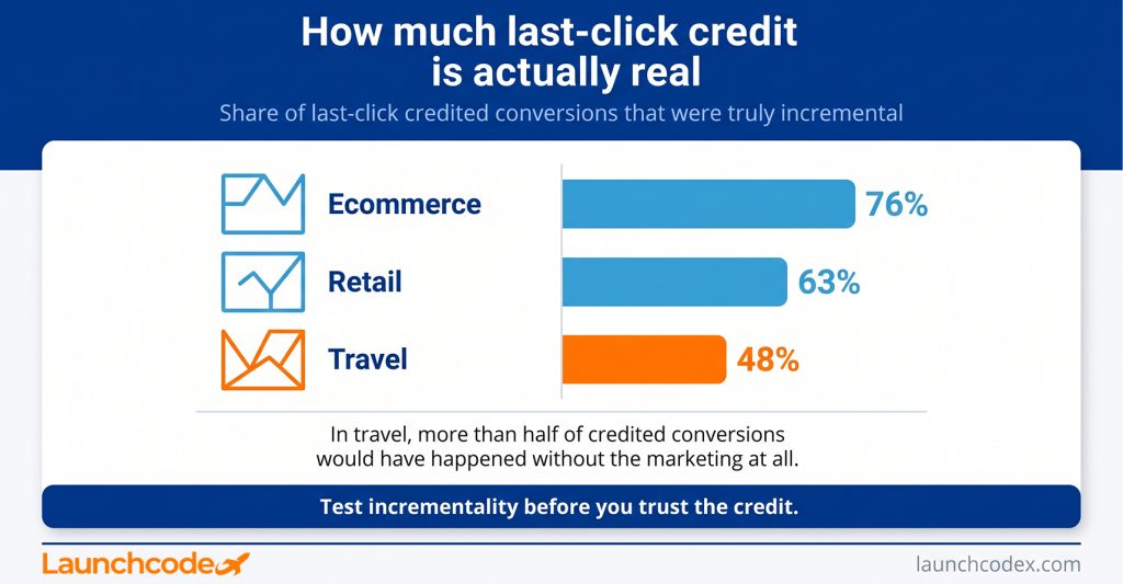 How much last-click credit is actually real