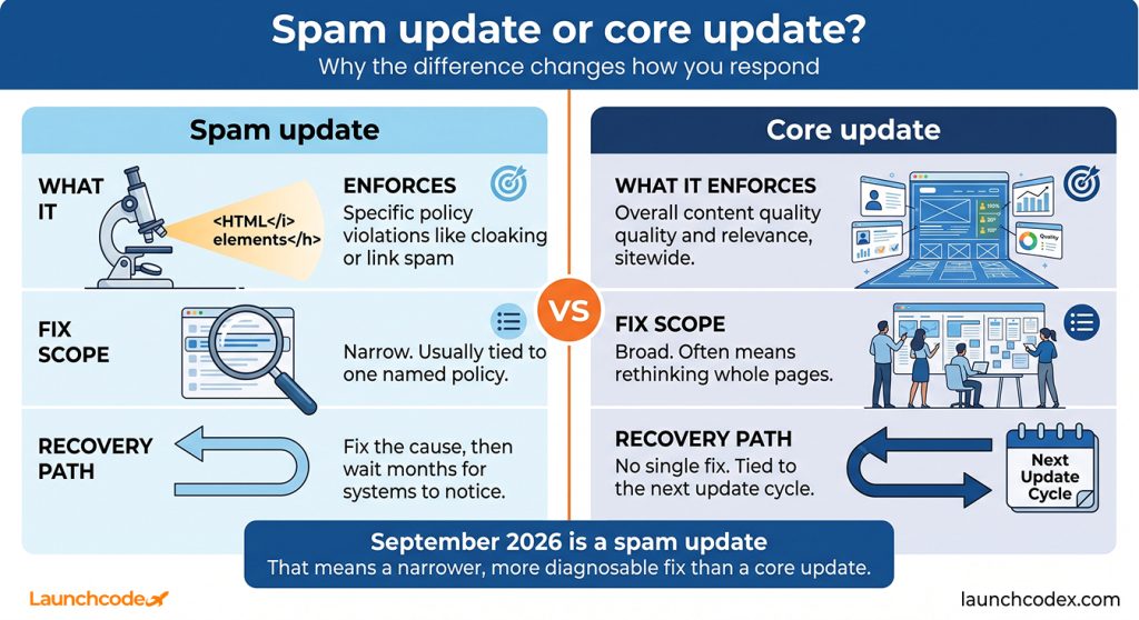 Spam update or core update_