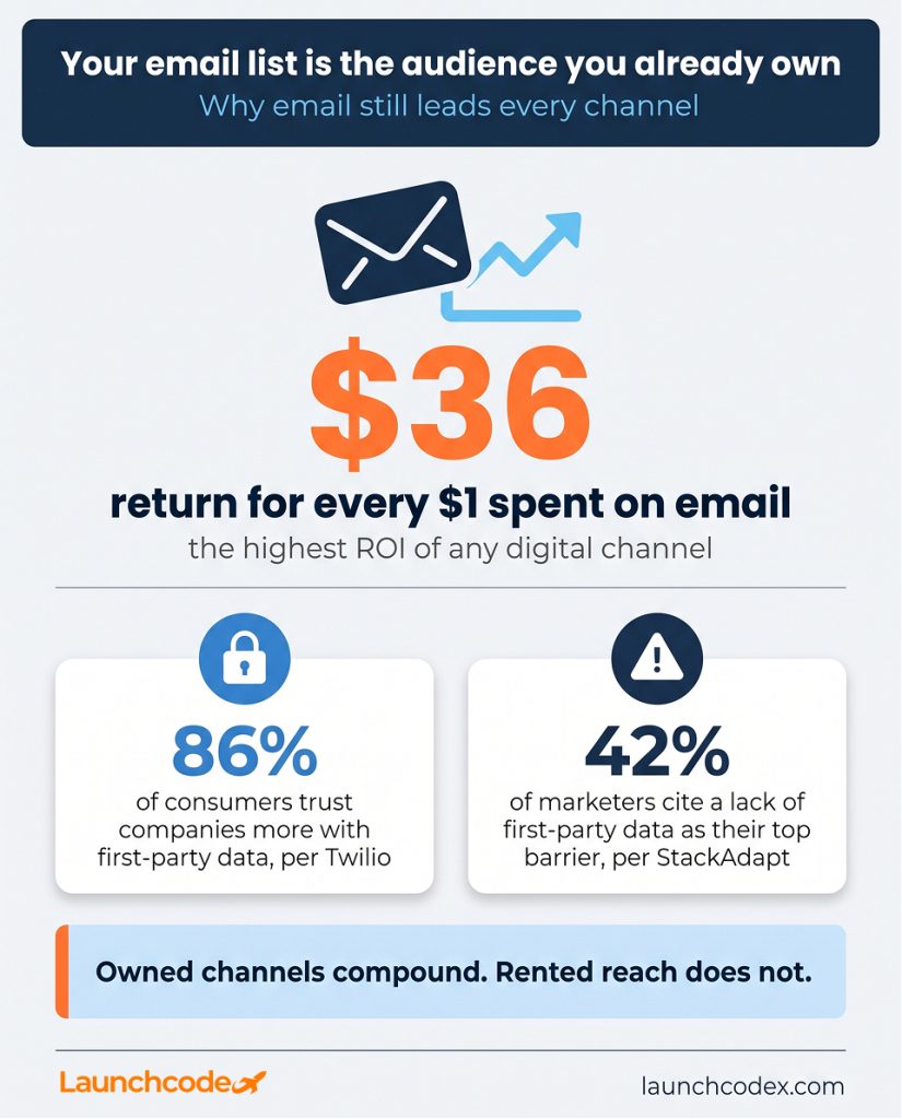 Your email list is the audience you already own